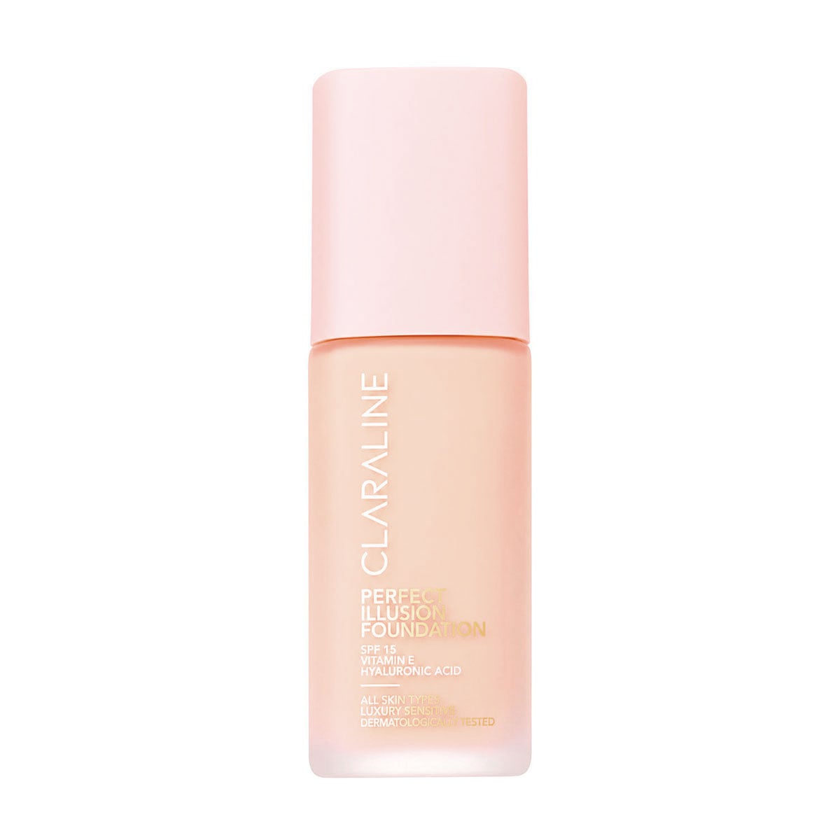 Сяюча тональна основа для обличчя CLARAline Perfect Illusion Foundation, SPF 15, P140 Natural Tan, 44 мл